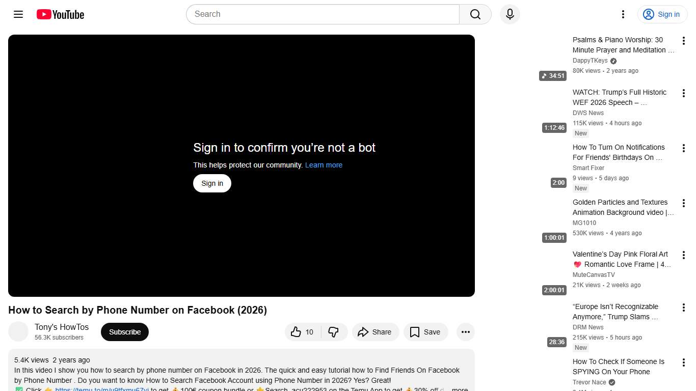 How to Search by Phone Number on Facebook (2026) - YouTube