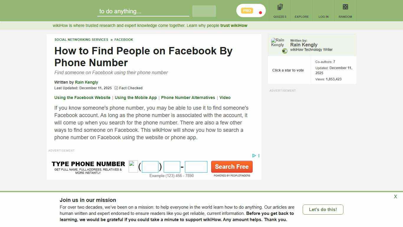 How to Search a Phone Number on Facebook: Desktop & Mobile